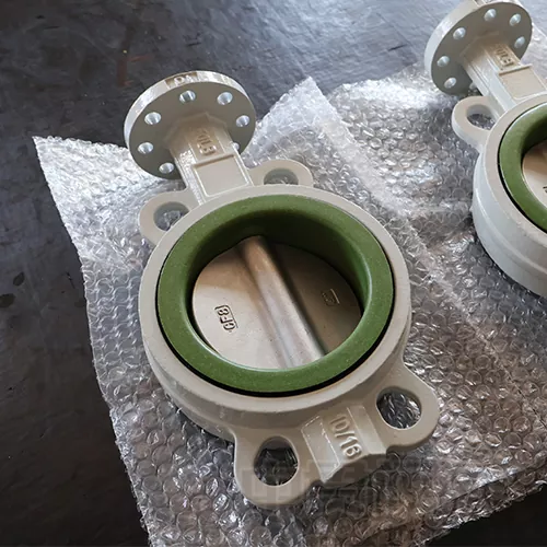 PTFE орындық көбелек клапан